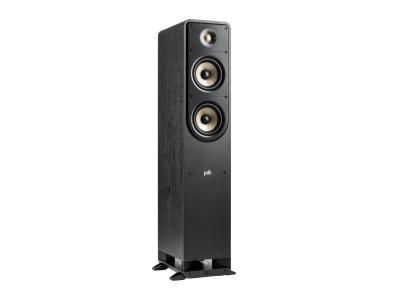 Polk Audio High-Resolution Floor-standing Loudspeaker in Black - ES50 - Black