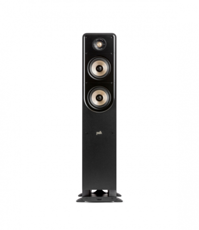 Polk Audio High-Resolution Floor-standing Loudspeaker in Black - ES50 - Black