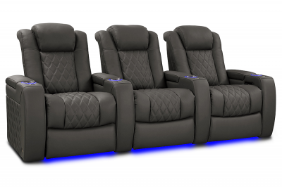 Valencia Theater Seating Matte Super Supple Semi-Aniline Italian Nappa Leather Seating Surface - Tuscany Luxury (GR)