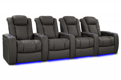 Valencia Theater Seating Matte Super Supple Semi-Aniline Italian Nappa Leather Seating Surface - Tuscany Luxury (GR)