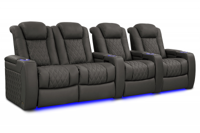 Valencia Theater Seating Matte Super Supple Semi-Aniline Italian Nappa Leather Seating Surface - Tuscany Luxury (GR)