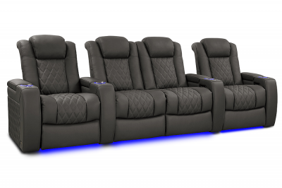 Valencia Theater Seating Matte Super Supple Semi-Aniline Italian Nappa Leather Seating Surface - Tuscany Luxury (GR)