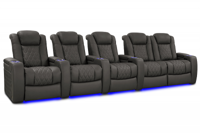 Valencia Theater Seating Matte Super Supple Semi-Aniline Italian Nappa Leather Seating Surface - Tuscany Luxury (GR)