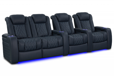 Valencia Theater Seating Matte Super Supple Semi-Aniline Italian Nappa Leather Seating Surface - Tuscany Luxury (MB)