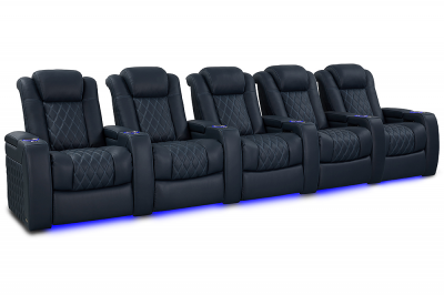 Valencia Theater Seating Matte Super Supple Semi-Aniline Italian Nappa Leather Seating Surface - Tuscany Luxury (MB)