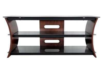 Bell'O Curved Wood TV Stand CW-356