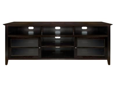 Bell'O TV Stand Dark Espresso Finish Wood  WAVS99175