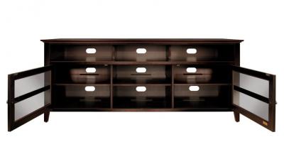 Bell'O TV Stand Dark Espresso Finish Wood  WAVS99175