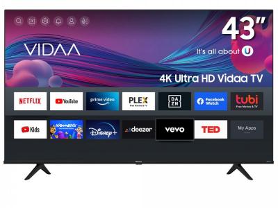 43" Hisense 43A7GV 4K Ultra HD Vidaa TV