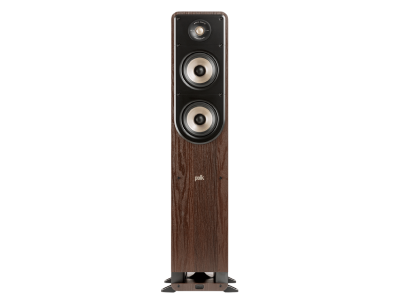 Polk Audio Signature Elite High-Quality Compact Floorstanding Tower Speaker in Brown - ES50 - Brown