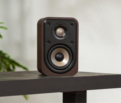 Polk Audio Signature Elite High-Quality Wall-Mountable Satellite Surround Speakers in Brown - ES10 - Brown