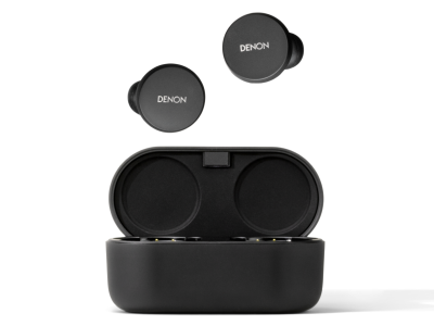 Denon PerL True Wireless Earbuds with Personalized Sound in Black - AHC10PLBKEM