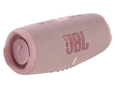 JBL Charge 5 Portable Waterproof Speaker With Powerbank In Pink - JBLCHARGE5PINKAM