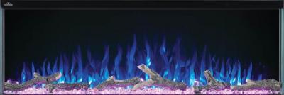 50" Napoleon Trivista Primis 50 Three-Sided Built-in Electric Fireplace - NEFB50H-3SV