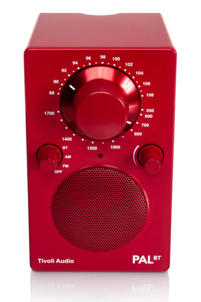 Tivoli Audio Portable Bluetooth AM/FM Radio in Red - PALBTRED