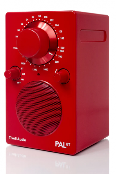 Tivoli Audio Portable Bluetooth AM/FM Radio in Red - PALBTRED