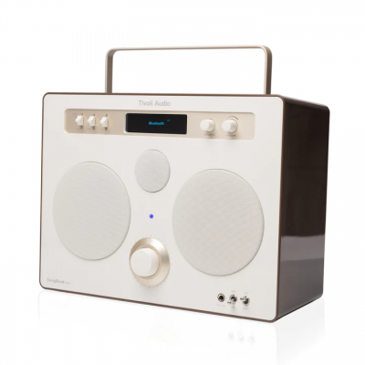 Tivoli Audio SongBook MAX Premium Bluetooth Sound System in Cream / Brown - SBMCRM