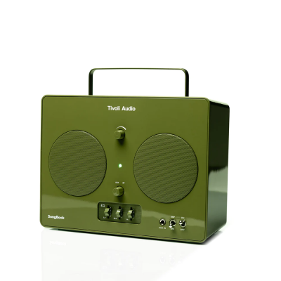 Tivoli Audio SongBook Premium Bluetooth Sound System in Green - SBGRN