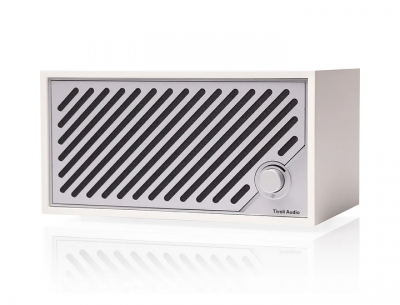 Tivoli Audio Model Two Digital Wi-Fi Bluetooth Speaker in White / Silver - M2DWHT