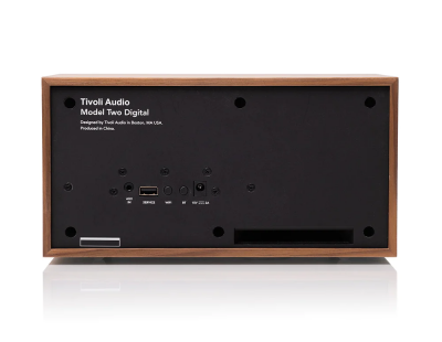 Tivoli Audio Model Two Digital Wi-Fi Bluetooth Speaker in Walnut / Gold - M2DGOLD