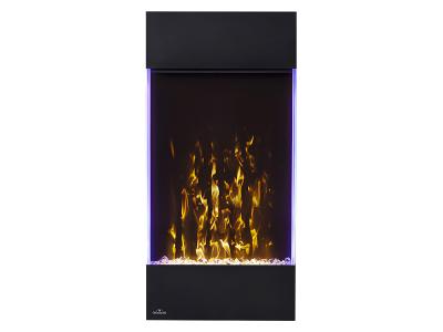32" Napoleon Allure Vertical Wall Mount Electric Fireplace - NEFVC32H