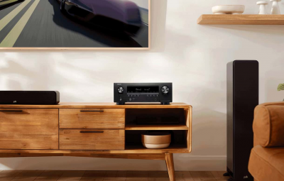 Denon 7.2 Channel AV Reciever with 8K Video and 3D Audio Experience - AVRS970H