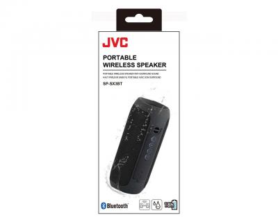 JVC Portable Bluetooth Wireless Speaker with Surround Sound - SP-SX3BT