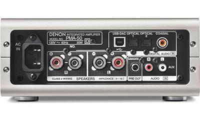 Denon Design Series system: DCD-50 CD Player & PMA-50 Stereo Amplifier