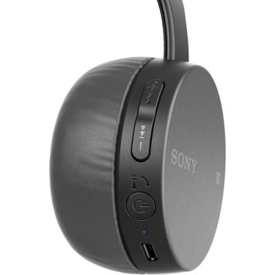 Sony WH-CH400 Wireless Headphones, Black (WHCH400/B)