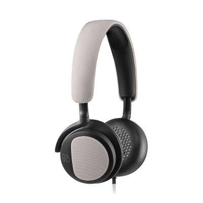 Bang & Olufsen - B&O Play - Beoplay H2 - Silver Cloud - Flexible On-Ear Corded Headphone with Microphone and Remote Control