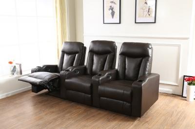 TheaterOne Seating  Trio Motorized Bonded Leather PMC-3005