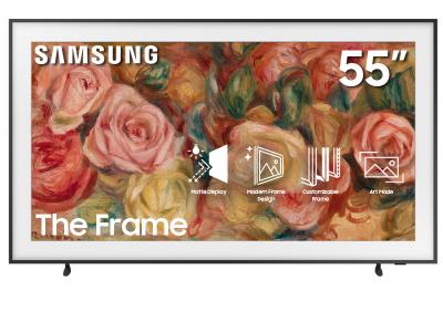 55" Samsung QN55LS03DAFXZC The Frame LS03D QLED 4K Art Mode Smart TV