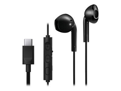 JVC USB-C Bud Type Inner Ear Headphones - HAFR17UCB
