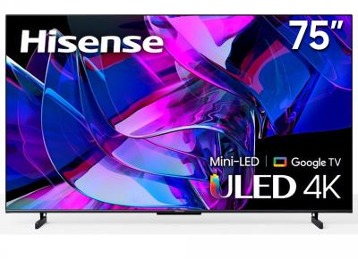 75" Hisense 75U78KM Mini-LED 4K ULED Series Quantum Dot Google TV