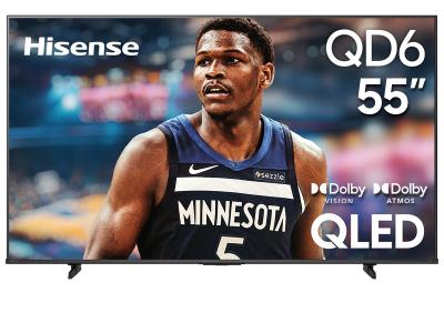 55" Hisense 55QD6QF Class QD6 Series QLED 4K Fire TV