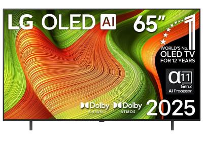 65" LG OLED65B5PUA LG OLED evo AI B5 4K Smart TV 2025