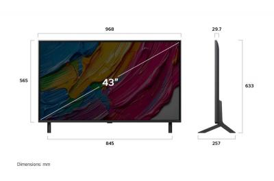 43" LG 43QNED80AUA QNED AI 4K Smart TV 2025