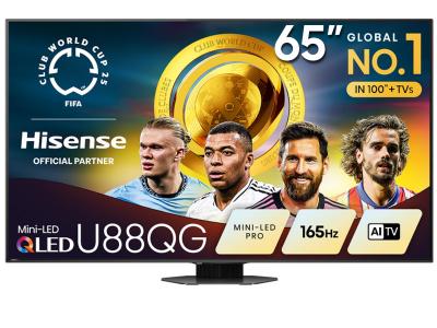 65" Hisense Mini-LED QLED AI TV Google TV - 65U88QG