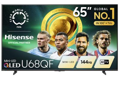 65" Hisense 65U68QF Mini-LED QLED AI TV 144Hz Fire TV