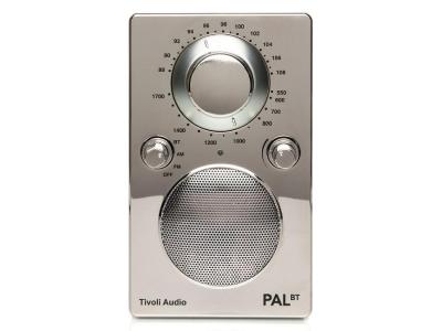 Tivoli Audio PAL BT Bluetooth AM/FM Portable Radio In Chrome - PALBTCHROME