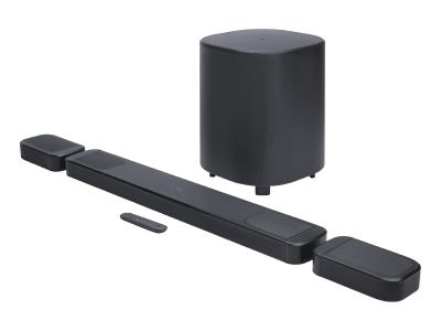 JBL Bar 1000MK2 7.1.4 Channel Soundbar System with Detachable Surround Speakers MultiBeam - JBLBAR1000M2BLKAM
