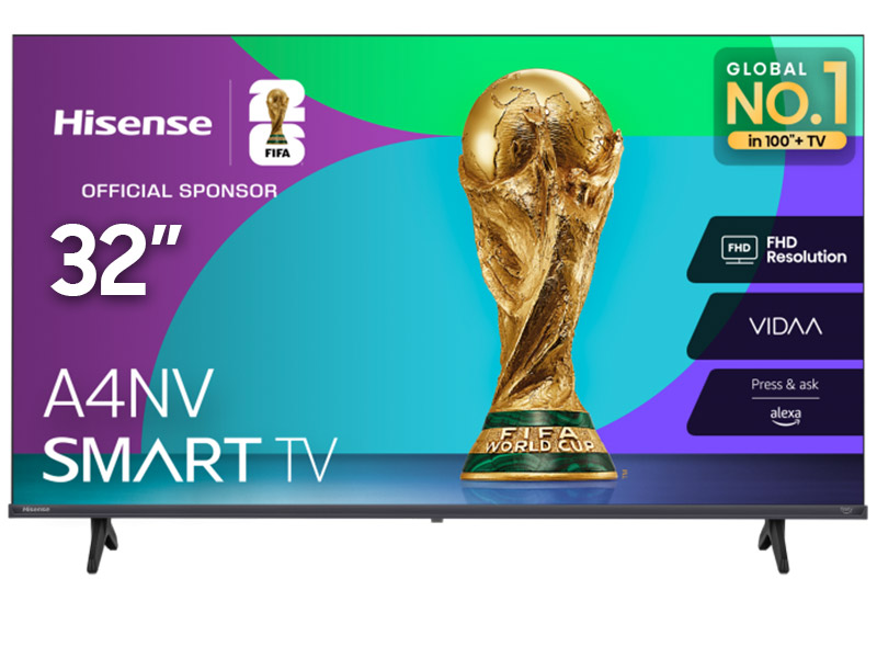 32" Hisense 32A4NV HD Smart Vidaa TV