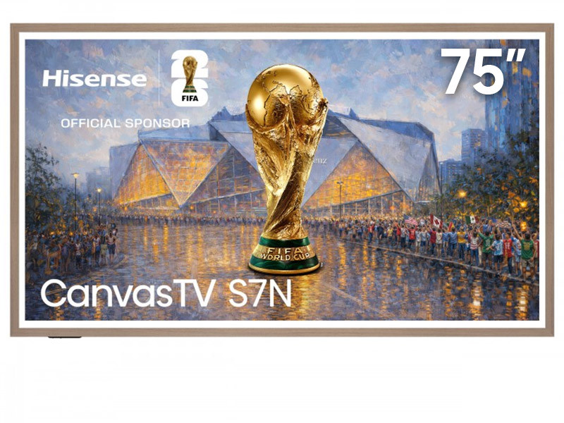 75" Hisense 75S7N CanvasTV 4K QLED Google TV