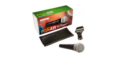Shure Cardioid Dynamic Vocal Microphone PGA48-LC