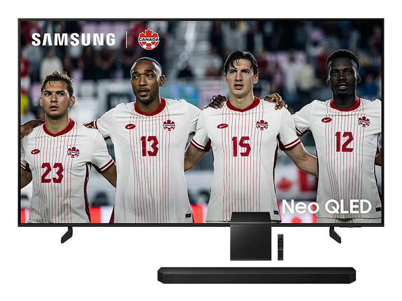75" Samsung Neo QLED 4K Vision AI Smart TV + Q Series Soundbar - QN75QN80HAFXZC-HW-Q800F/ZC