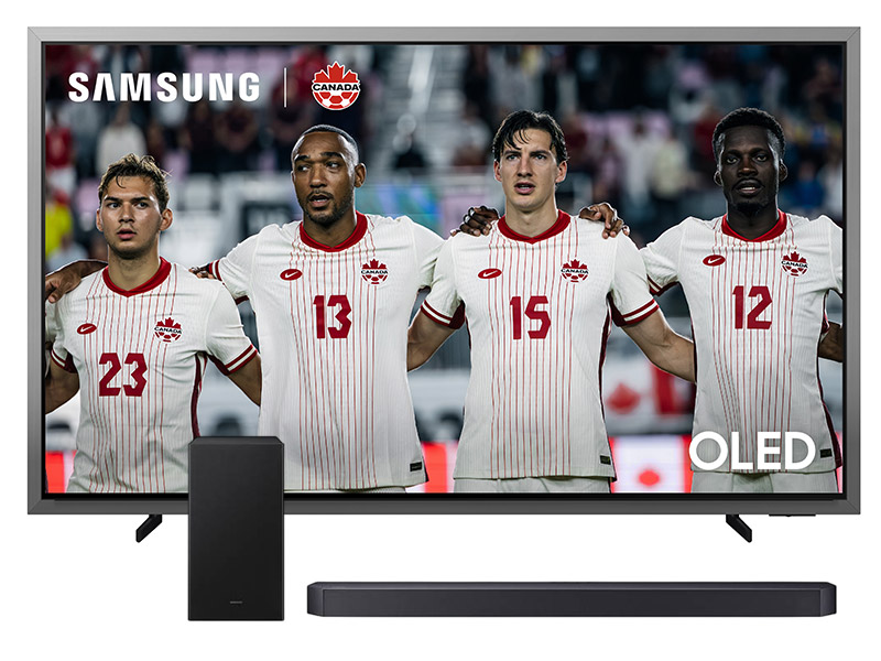 55" Samsung OLED 4K Smart TV + Q-Series Soundbar - QN55S95HAFXZC-HW-Q600F/ZC
