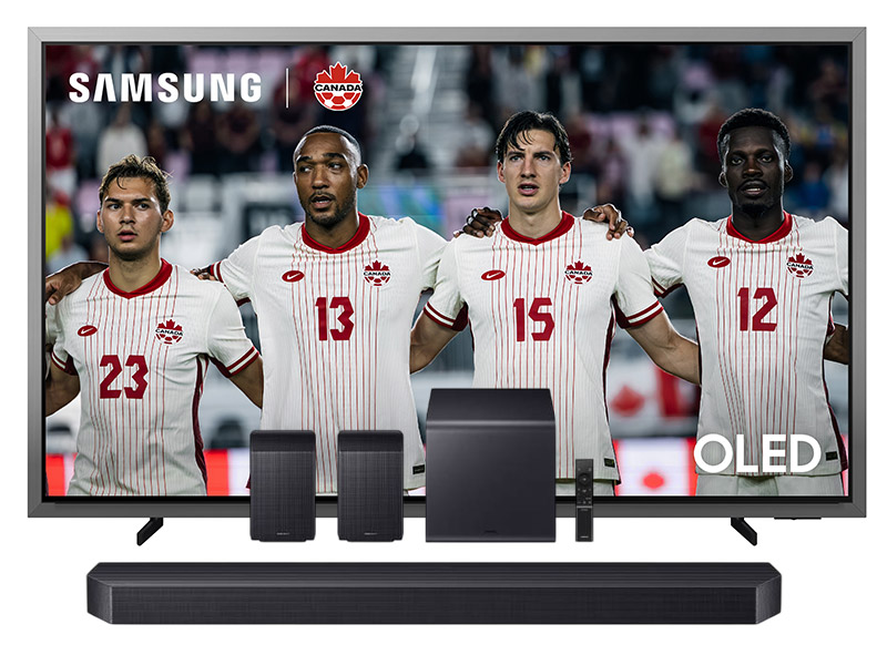 55" Samsung OLED 4K Smart TV + Q-Series Soundbar - QN55S95HAFXZC-HW-Q990F/ZC