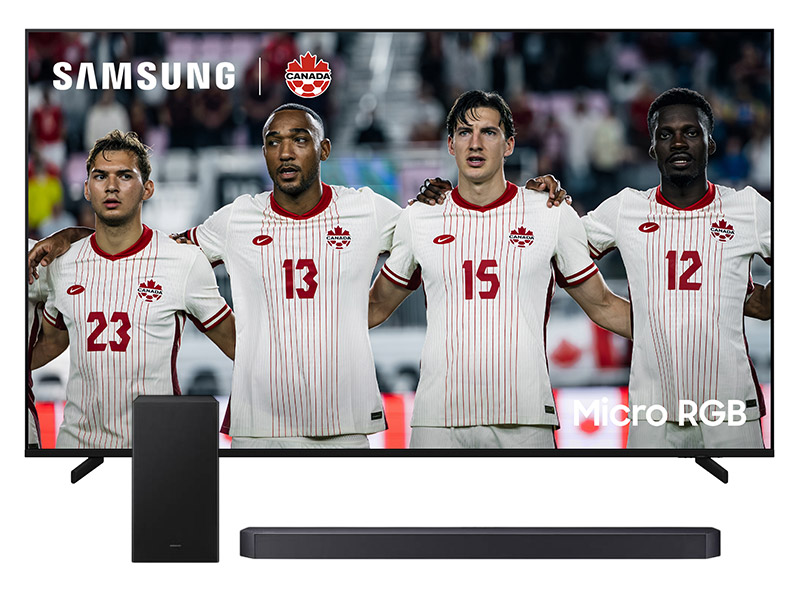 85" Samsung Micro RGB R85H Smart TV + Q-Series Soundbar - MRN85R85HAFXZC-HW-Q600F/ZC