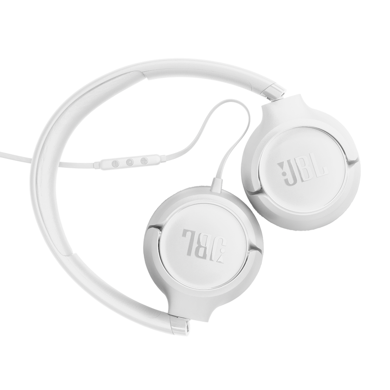 JBL Tune 530C Hi-res USB-C Wired On-ear Headphones In White - JBLT530CWHTAM