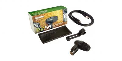 Shure Cardioid Dynamic Snare / Tom Microphone PGA56-LC